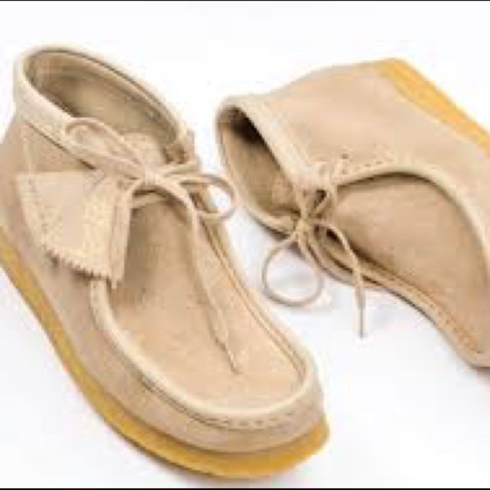 Kids OVO x Clarks Wallabee Boot